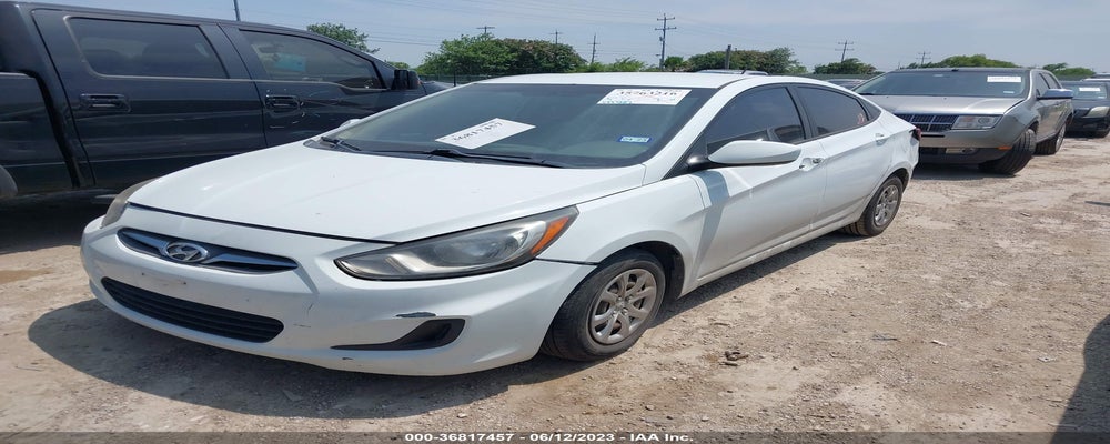 KMHCT4AE6EU636388 2014 HYUNDAI ACCENT photo no. 2