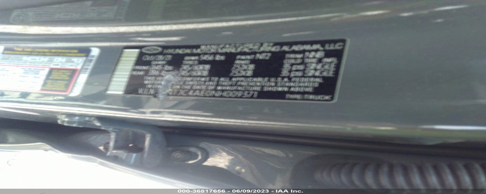 5NTJC4AE0NH009371 2022 HYUNDAI SANTA CRUZ photo no. 9