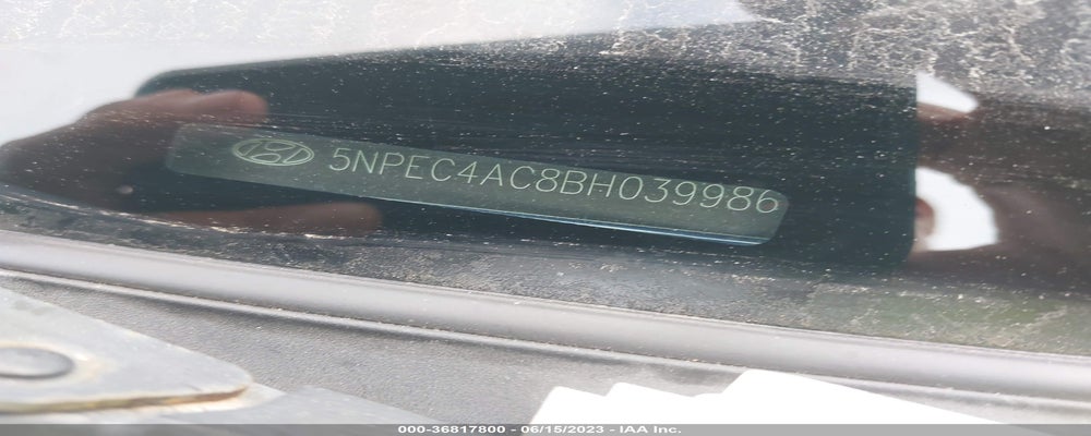 5NPEC4AC8BH039986 2011 HYUNDAI SONATA photo no. 9