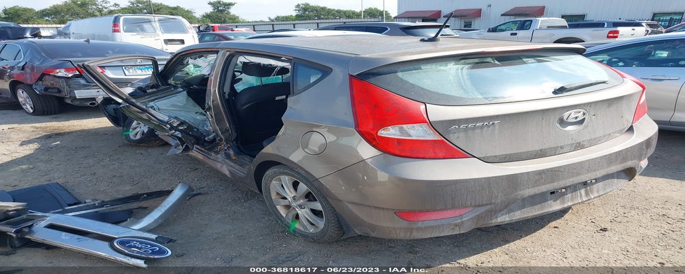 KMHCU5AE4EU177333 2014 HYUNDAI ACCENT photo no. 3