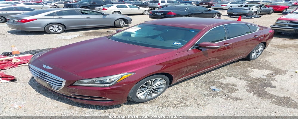 KMHGN4JE8GU126185 2016 HYUNDAI GENESIS photo no. 2