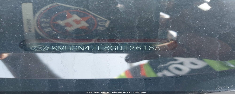 KMHGN4JE8GU126185 2016 HYUNDAI GENESIS photo no. 9