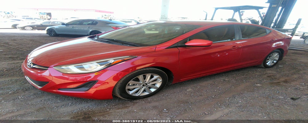KMHDH4AE6FU453676 2015 HYUNDAI ELANTRA photo no. 2
