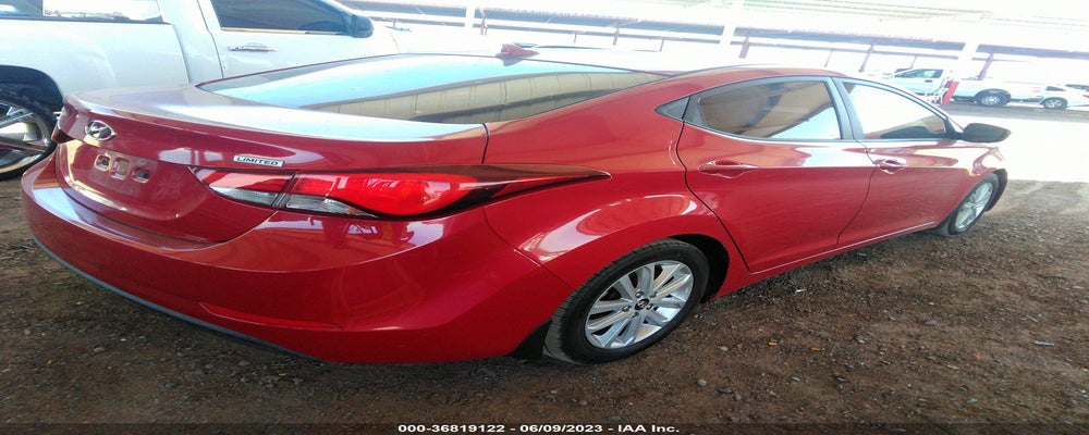 KMHDH4AE6FU453676 2015 HYUNDAI ELANTRA photo no. 4