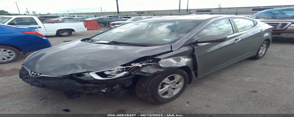 5NPDH4AE8EH479676 2014 HYUNDAI ELANTRA photo no. 2