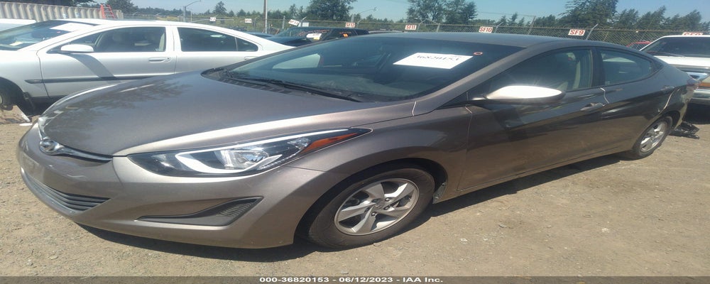 5NPDH4AE0EH515974 2014 HYUNDAI ELANTRA photo no. 2