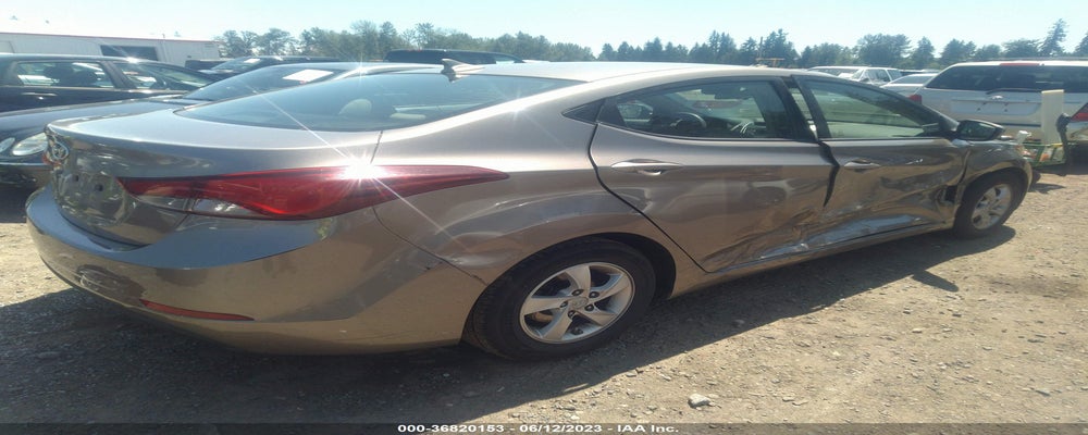 5NPDH4AE0EH515974 2014 HYUNDAI ELANTRA photo no. 4