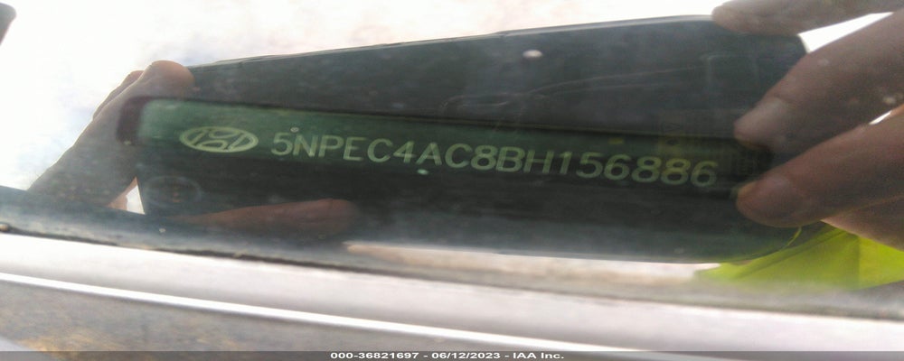 5NPEC4AC8BH156886 2011 HYUNDAI SONATA photo no. 9