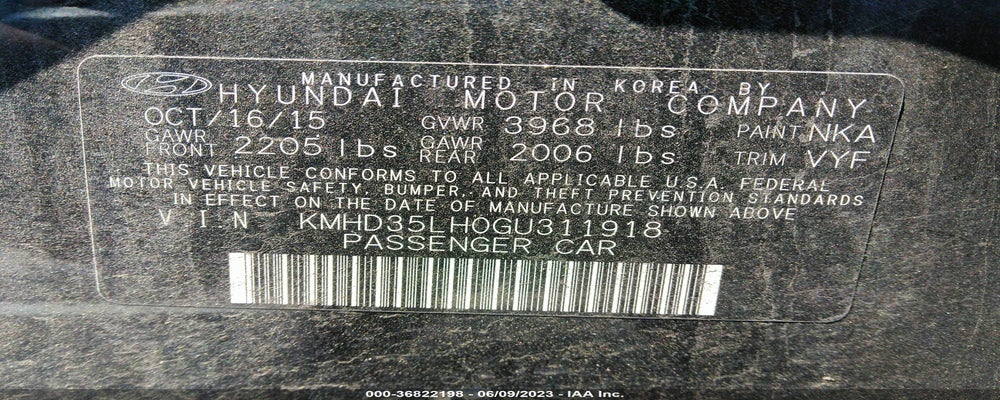 KMHD35LH0GU311918 2016 HYUNDAI ELANTRA GT photo no. 9