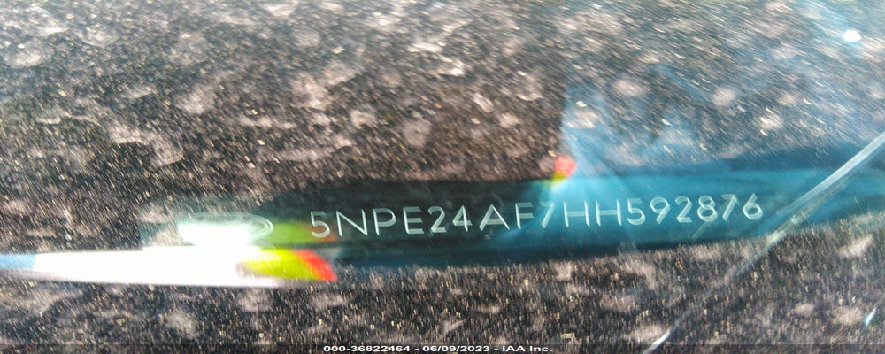 5NPE24AF7HH592876 2017 HYUNDAI SONATA photo no. 9