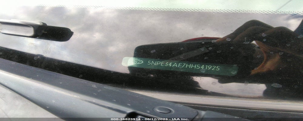 5NPE34AF7HH541925 2017 HYUNDAI SONATA photo no. 9