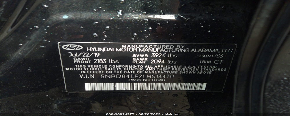 5NPD84LF2LH513470 2020 HYUNDAI ELANTRA photo no. 9