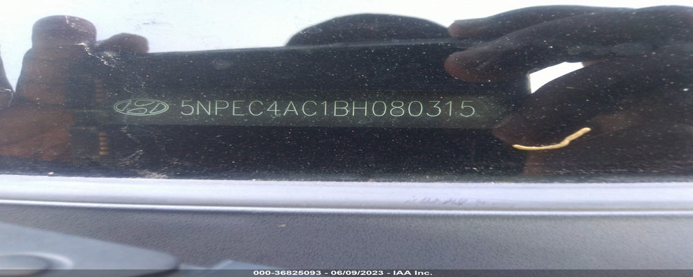 5NPEC4AC1BH080315 2011 HYUNDAI SONATA photo no. 9