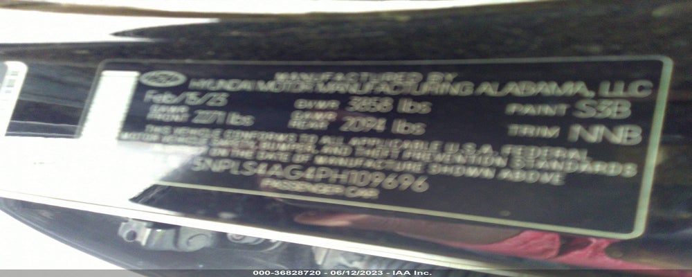 5NPLS4AG4PH109696 2023 HYUNDAI ELANTRA photo no. 9