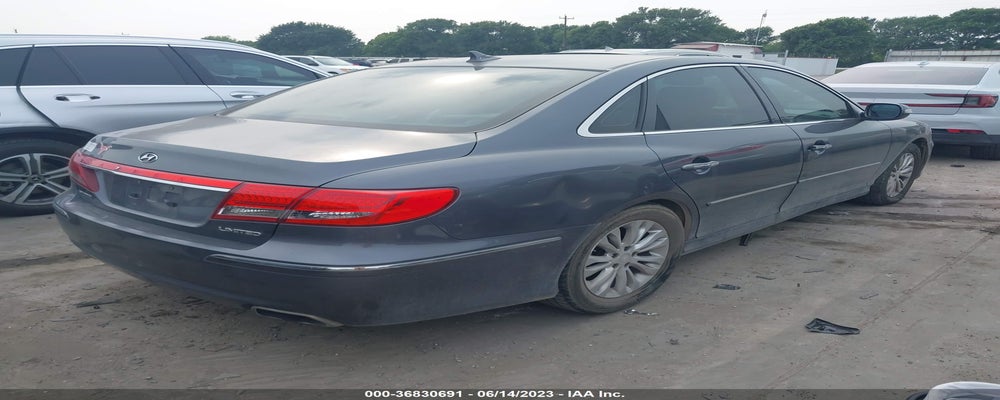 KMHFC4DF3BA559445 2011 HYUNDAI AZERA photo no. 4