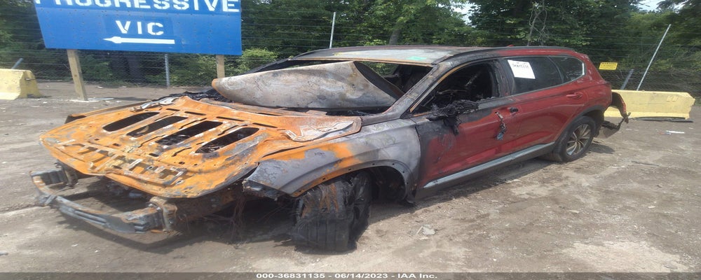5NMS33AD7KH075672 2019 HYUNDAI SANTA FE photo no. 2