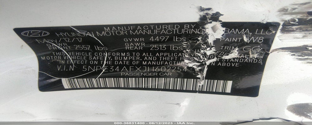 5NPE34AFXJH602254 2018 HYUNDAI SONATA photo no. 9