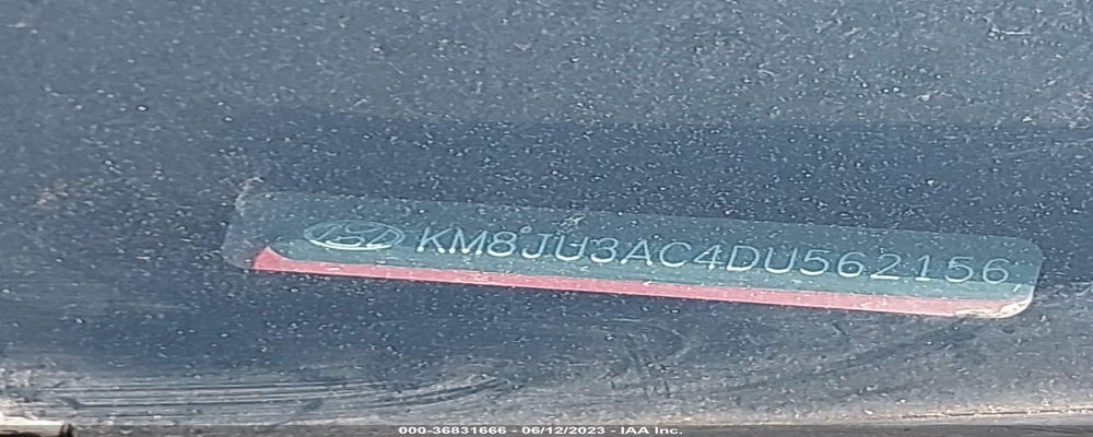 KM8JU3AC4DU562156 2013 HYUNDAI TUCSON photo no. 9