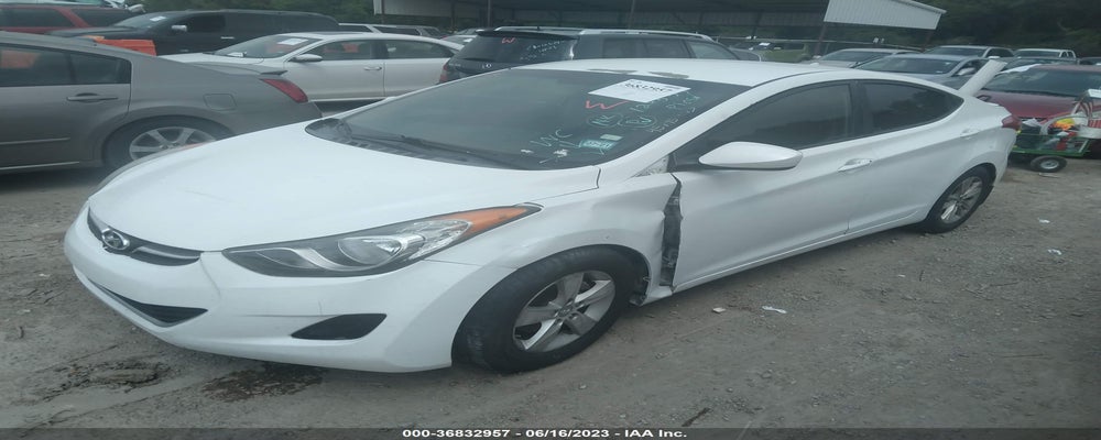 5NPDH4AE2CH124533 2012 HYUNDAI ELANTRA photo no. 2