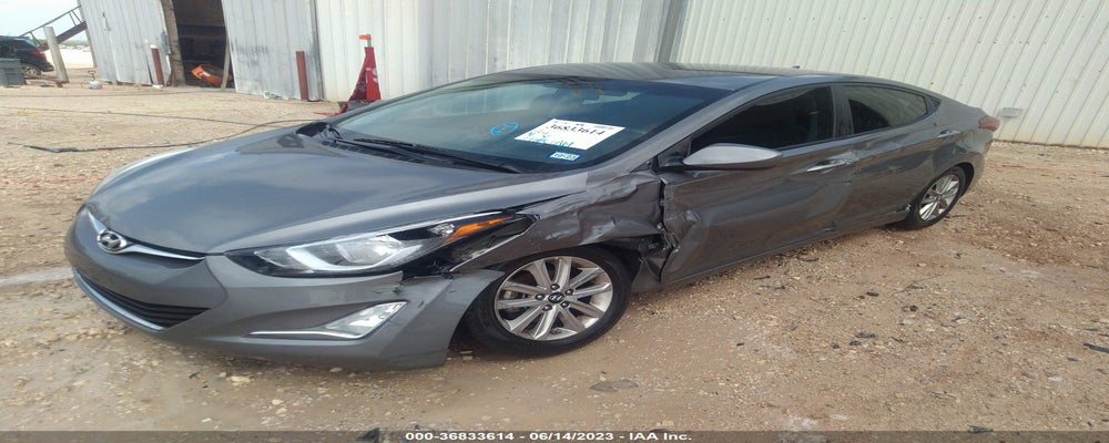 5NPDH4AE7EH496095 2014 HYUNDAI ELANTRA photo no. 2