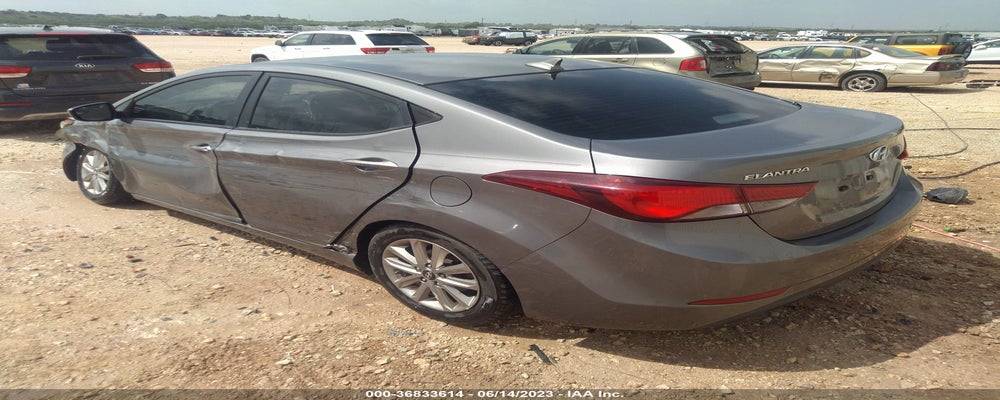 5NPDH4AE7EH496095 2014 HYUNDAI ELANTRA photo no. 3