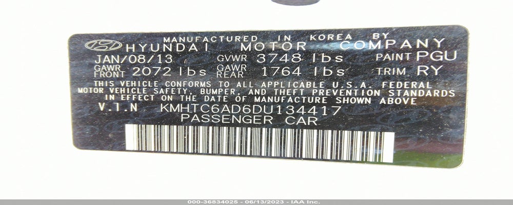 KMHTC6AD6DU134417 2013 HYUNDAI VELOSTER photo no. 9