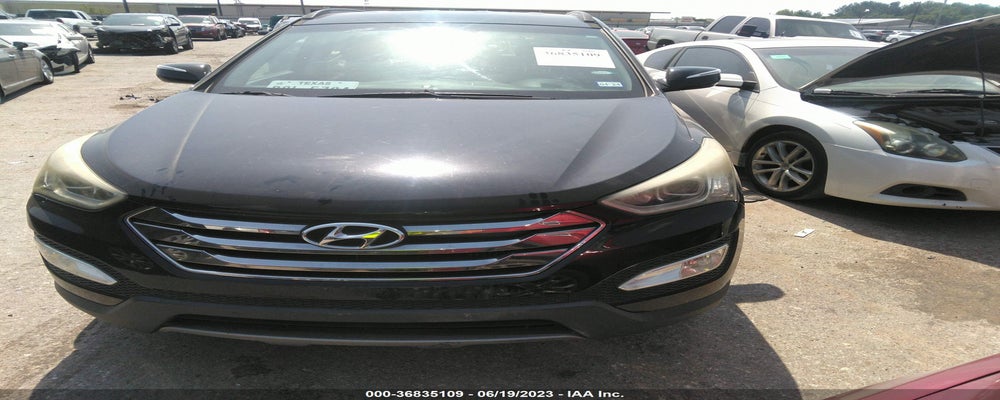 5XYZU3LA4DG070246 2013 HYUNDAI SANTA FE photo no. 2