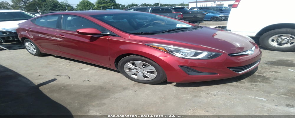 5NPDH4AEXGH669336 2016 HYUNDAI ELANTRA photo no. 3