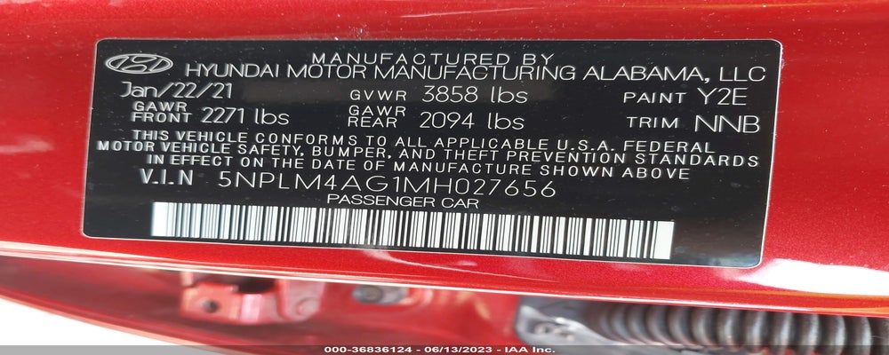 5NPLM4AG1MH027656 2021 HYUNDAI ELANTRA photo no. 9