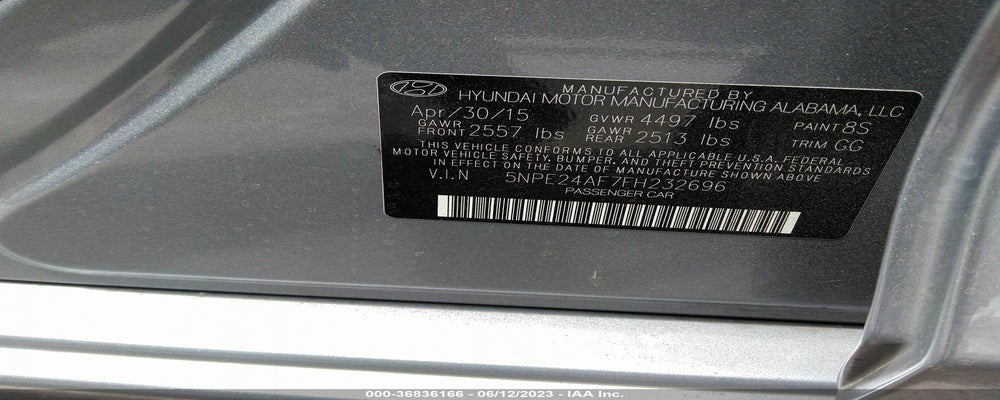 5NPE24AF7FH232696 2015 HYUNDAI SONATA photo no. 9