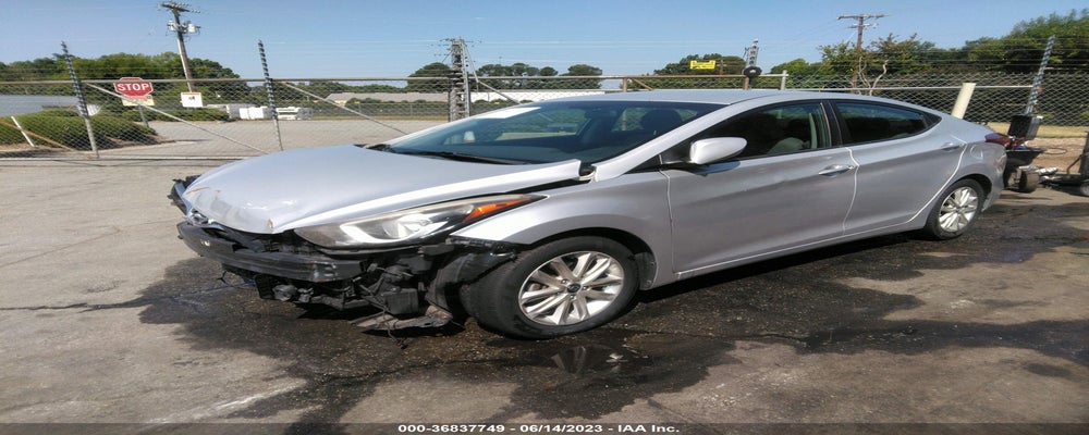 KMHDH4AE3EU164981 2014 HYUNDAI ELANTRA photo no. 2