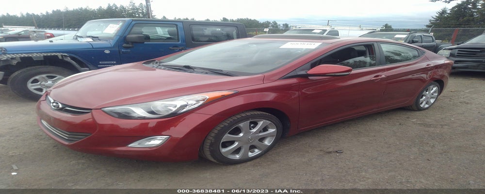 KMHDH4AEXCU435550 2012 HYUNDAI ELANTRA photo no. 2