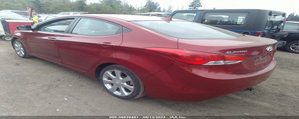 KMHDH4AEXCU435550 2012 HYUNDAI ELANTRA photo no. 3