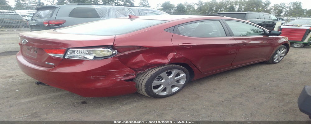 KMHDH4AEXCU435550 2012 HYUNDAI ELANTRA photo no. 4