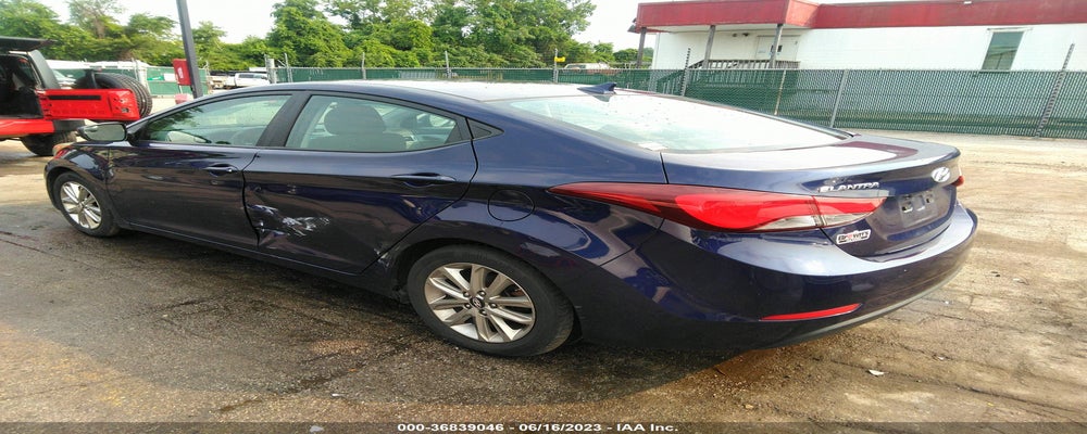 5NPDH4AE6EH503098 2014 HYUNDAI ELANTRA photo no. 3