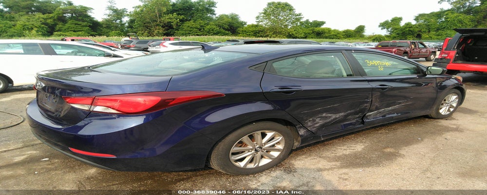 5NPDH4AE6EH503098 2014 HYUNDAI ELANTRA photo no. 4