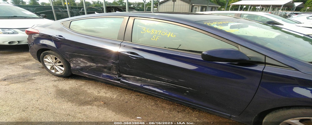 5NPDH4AE6EH503098 2014 HYUNDAI ELANTRA photo no. 6