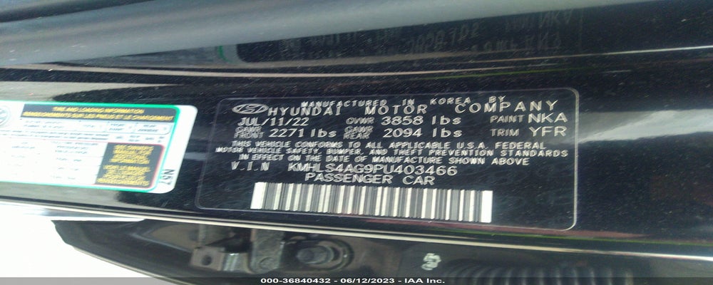 KMHLS4AG9PU403466 2023 HYUNDAI ELANTRA photo no. 9