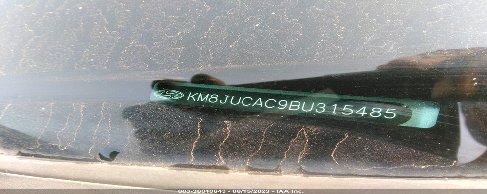 KM8JUCAC9BU315485 2011 HYUNDAI TUCSON photo no. 9