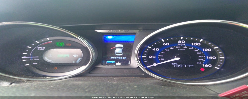 KMHEC4A45EA117849 2014 HYUNDAI SONATA HYBRID photo no. 7