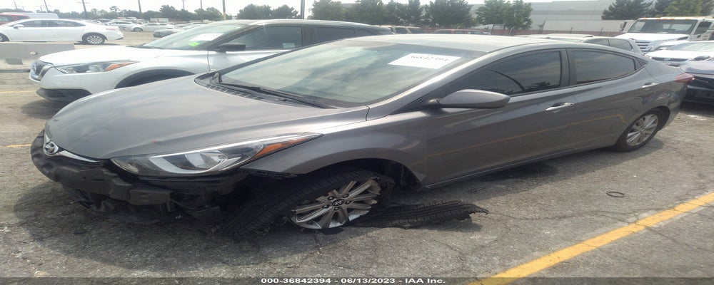 5NPDH4AE2EH492570 2014 HYUNDAI ELANTRA photo no. 2