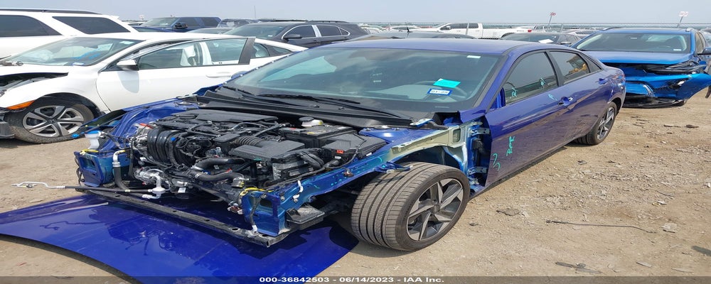 KMHLS4AG3PU452582 2023 HYUNDAI ELANTRA photo no. 2