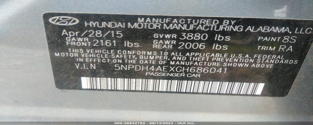 5NPDH4AEXGH686041 2016 HYUNDAI ELANTRA photo no. 9