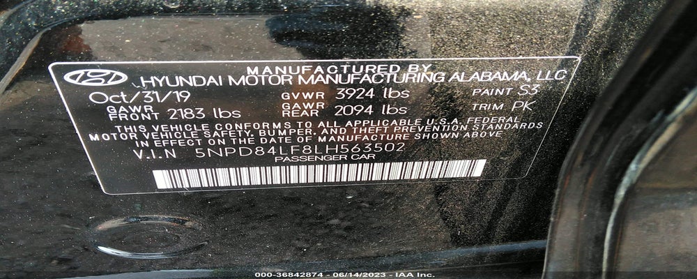 5NPD84LF8LH563502 2020 HYUNDAI ELANTRA photo no. 9