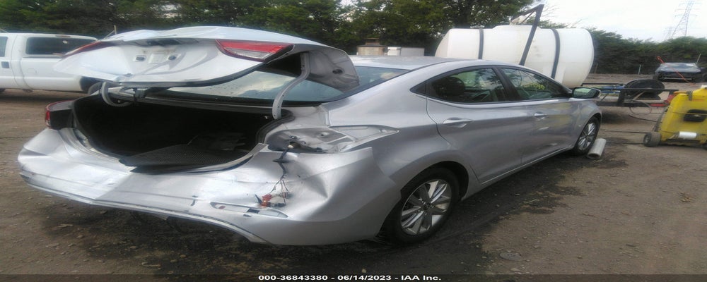 KMHDH4AE9EU087016 2014 HYUNDAI ELANTRA photo no. 4