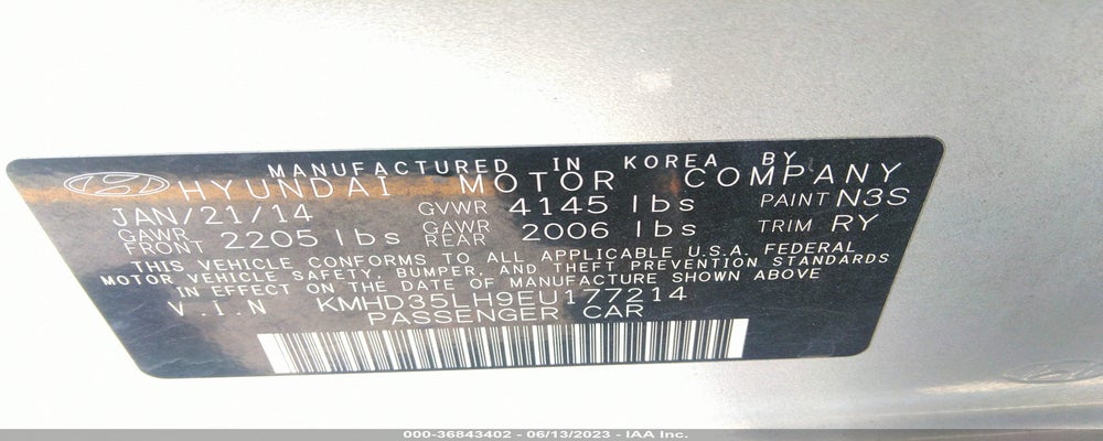 KMHD35LH9EU177214 2014 HYUNDAI ELANTRA GT photo no. 9