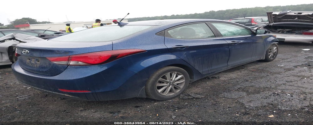 5NPDH4AE5FH593524 2015 HYUNDAI ELANTRA photo no. 4