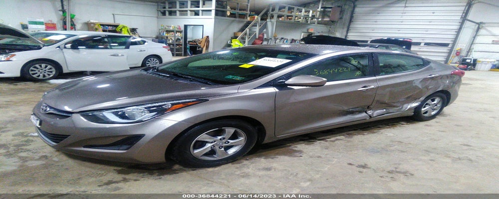 5NPDH4AE4EH525276 2014 HYUNDAI ELANTRA photo no. 2