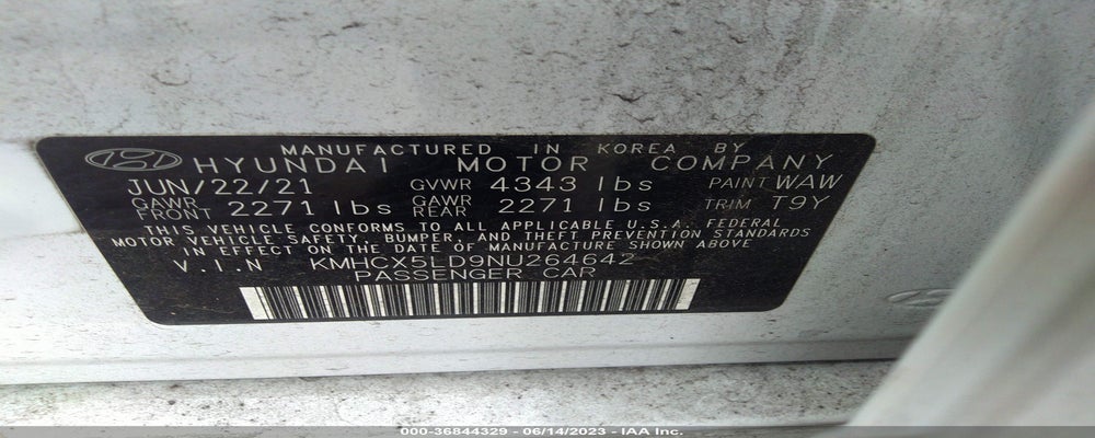 KMHCX5LD9NU264642 2022 HYUNDAI IONIQ PLUG-IN HYBRID photo no. 9