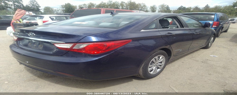 5NPEB4ACXBH051463 2011 HYUNDAI SONATA photo no. 4